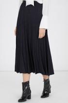 Warehouse Pleated Sparkle Midi Skirt