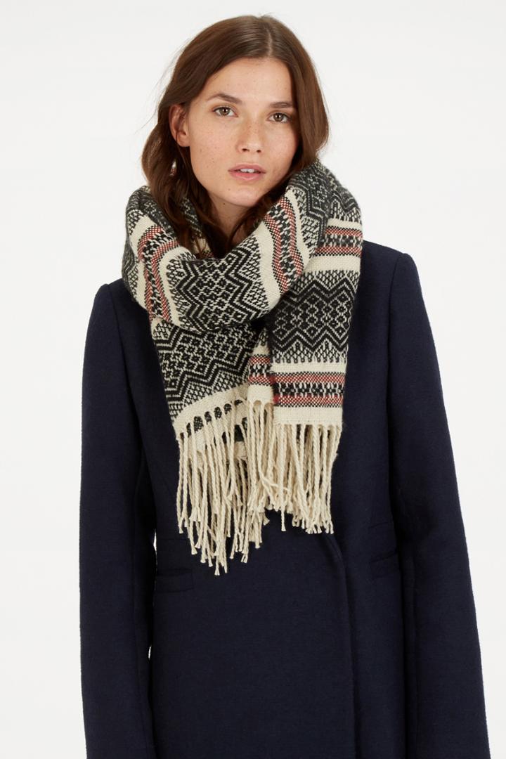 Warehouse Aztec Stripe Scarf