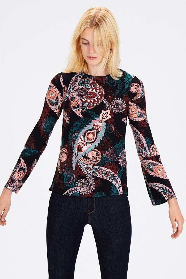 Warehouse Paisley Top