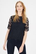 Warehouse All Over Lace Tee