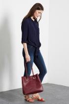 Warehouse Double Ring Soft Tote Bag