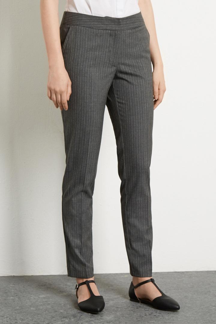 Warehouse Pinstripe Detail Trousers