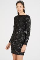 Warehouse Tinselsequin Dress