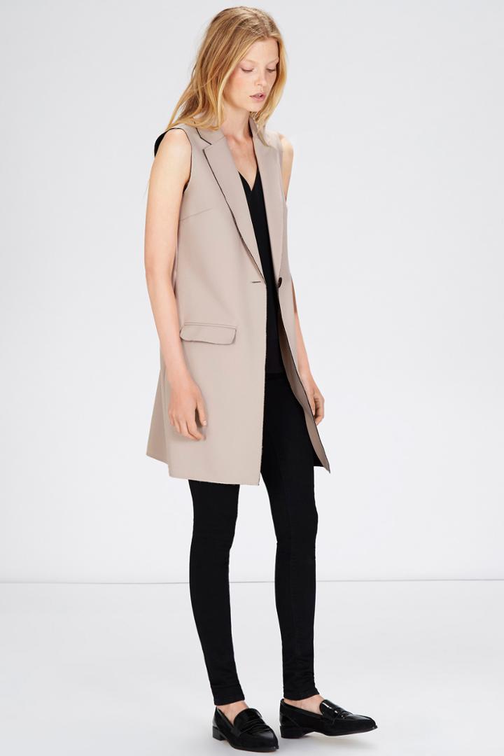 Warehouse Bonded Raw Edge Waistcoat
