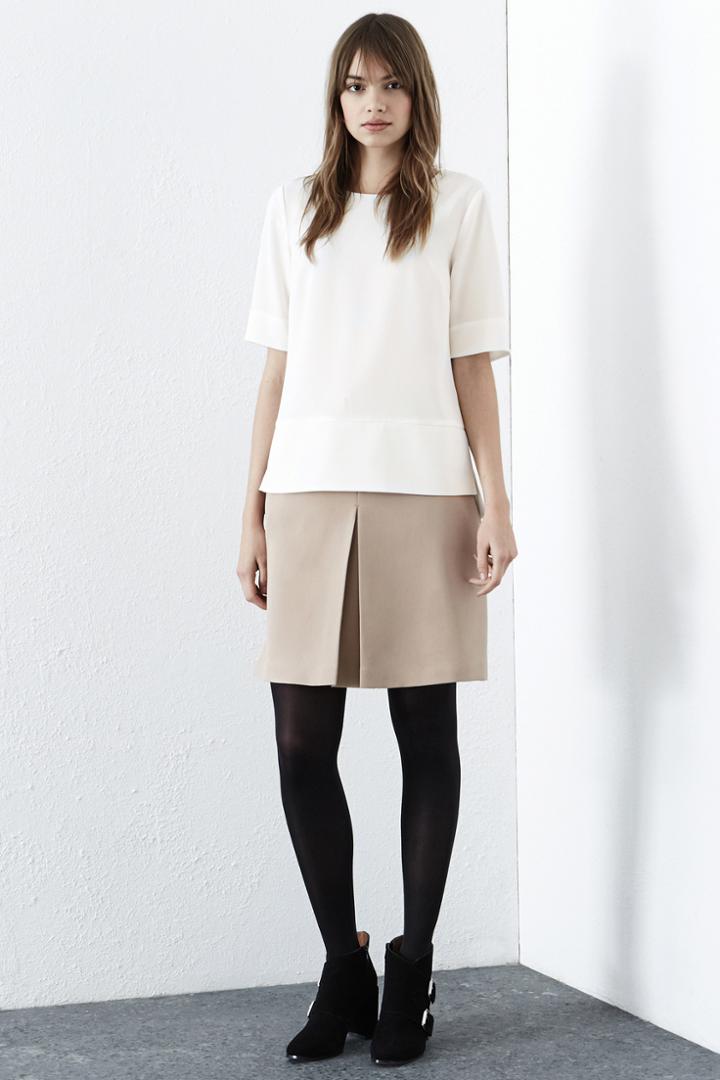 Warehouse Panelled Boyfriend Top