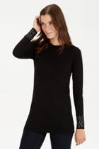 Warehouse Embellished Cuff Jumper