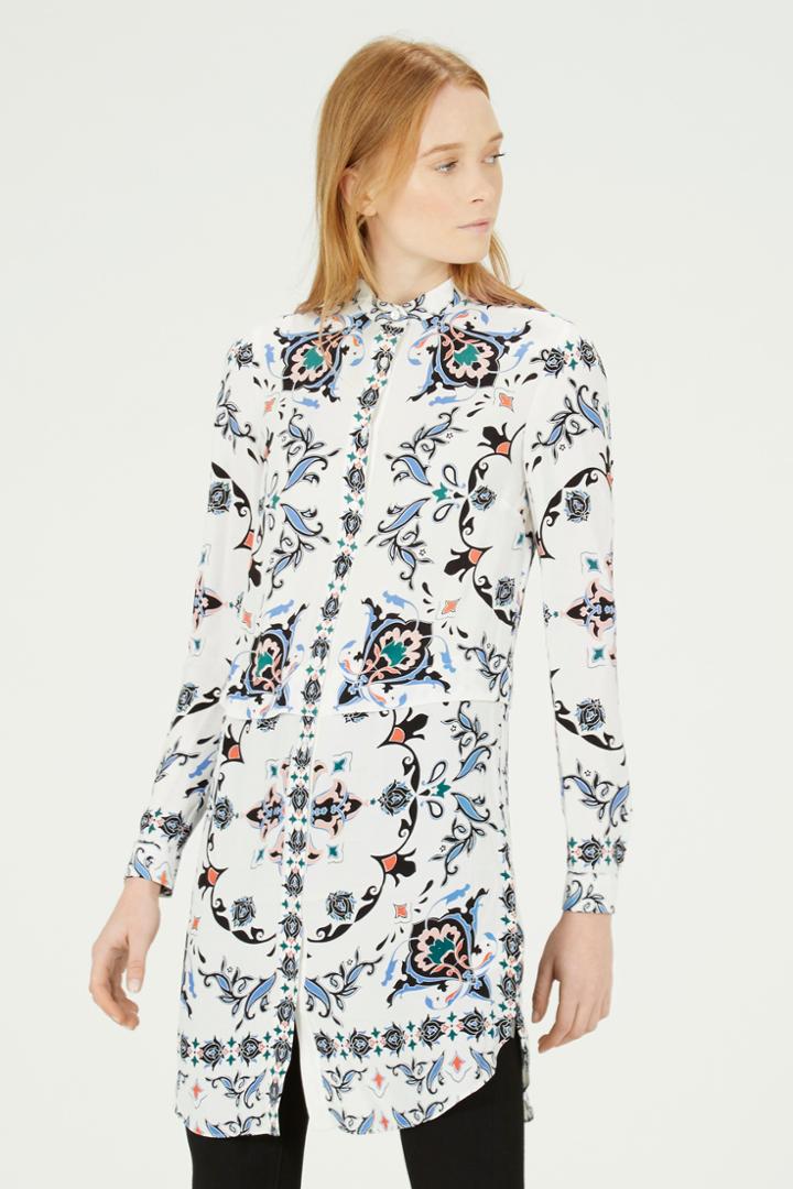 Warehouse Placed Persian Long Line Shirt