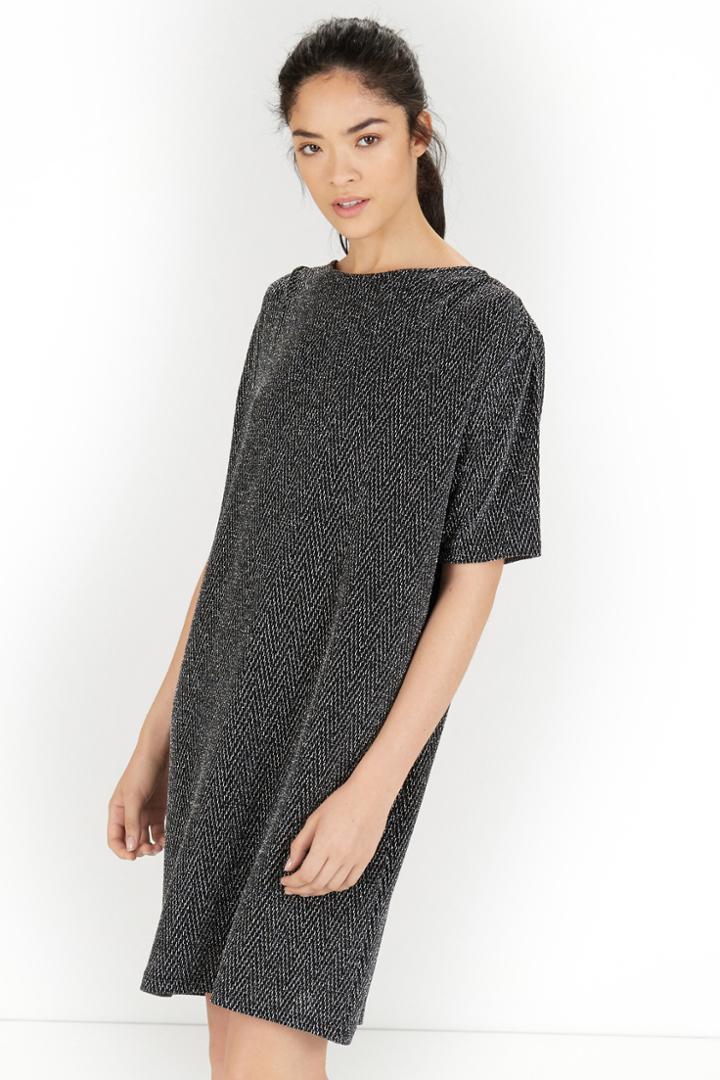 Warehouse Metallic Tunic