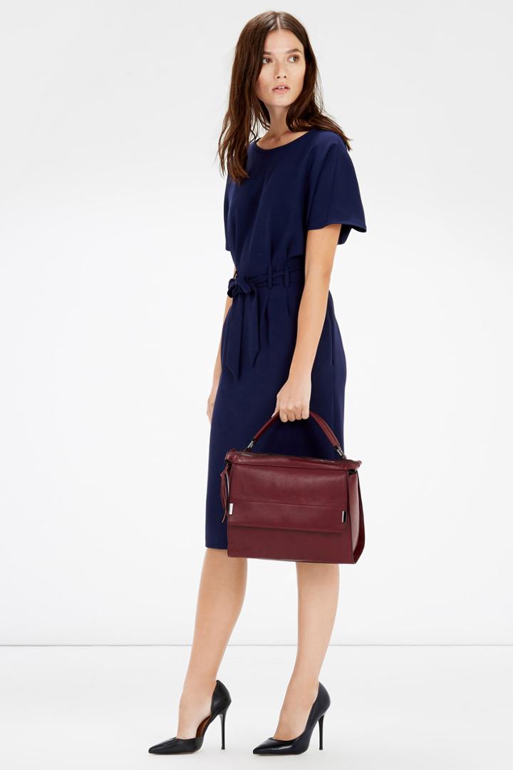 Warehouse Slouchy Zipped Satchel