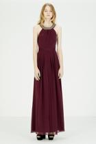 Warehouse Int Strap Back Maxi Dress