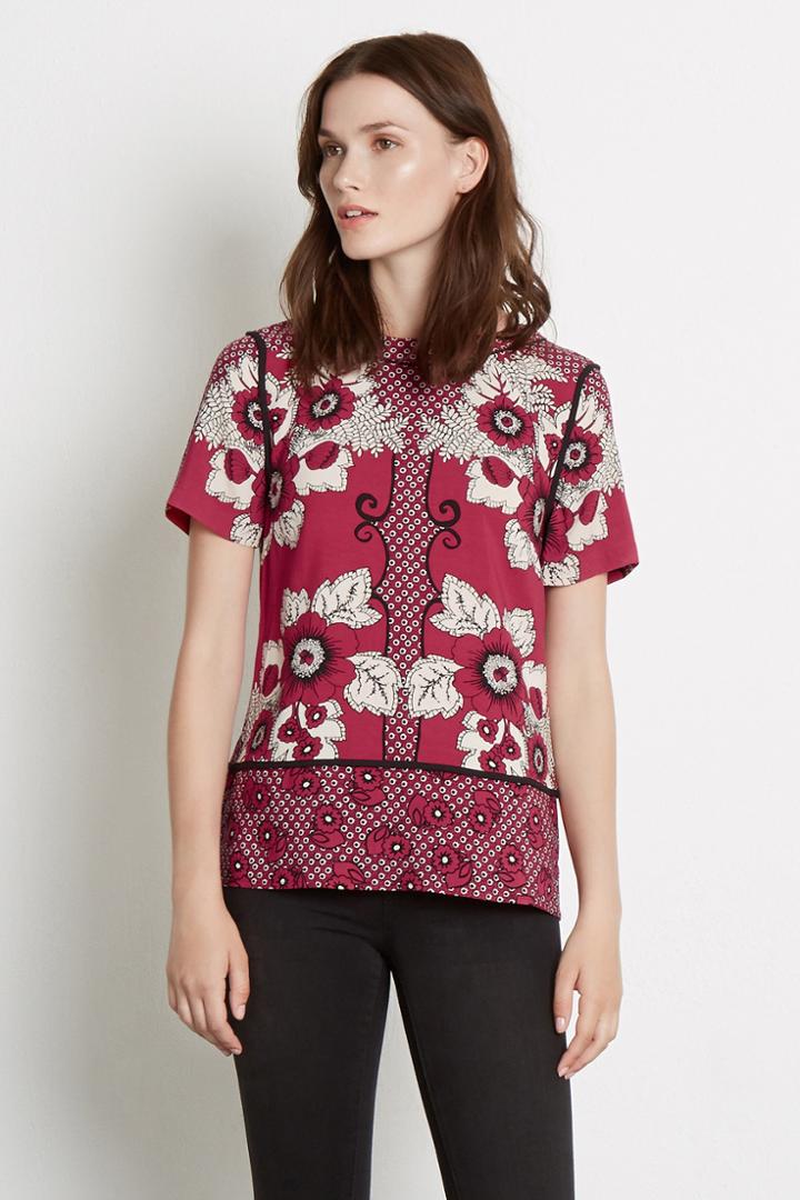 Warehouse Tile Floral T Shirt