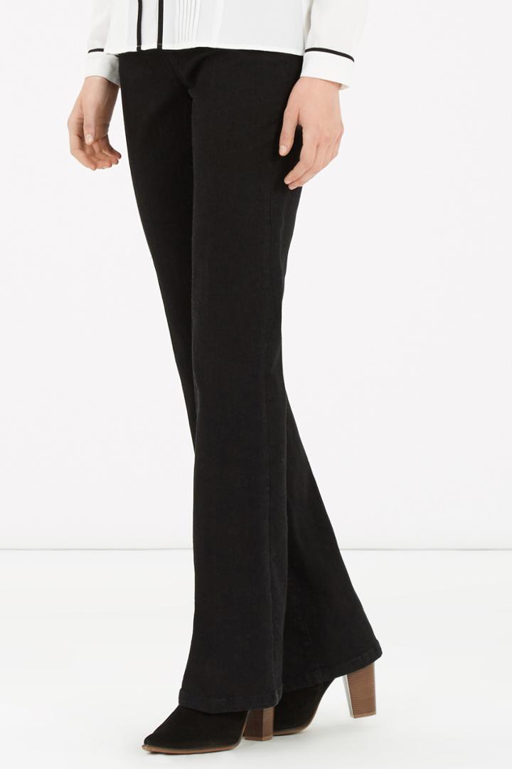 Warehouse Shorter Length Powerhold Flare Jean