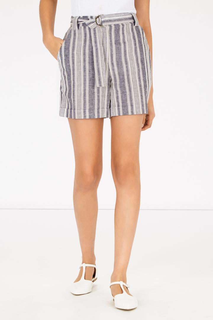 Warehouse Textured Stripe Short
