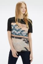 Warehouse Landscape Print Top
