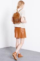 Warehouse Suede Mini Backpack