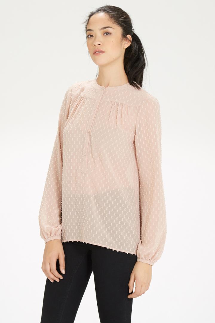Warehouse Jacquard Blouse