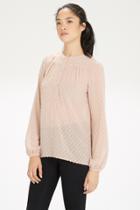 Warehouse Jacquard Blouse