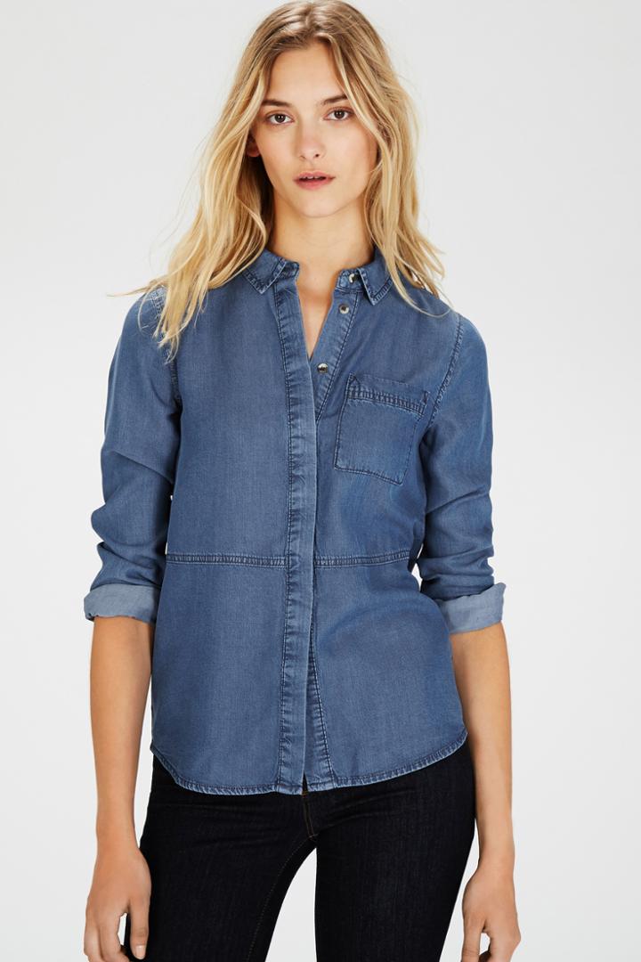 Warehouse Tencel Placket Shirt