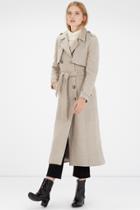 Warehouse Longline Belted Trench