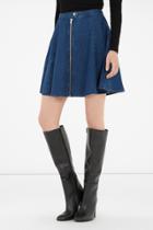 Warehouse Tab Detail Skater Skirt