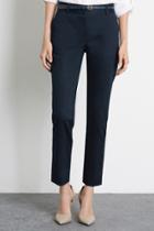 Warehouse Belted Pique Trouser