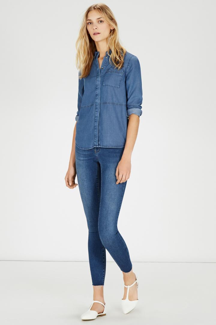 Warehouse Raw Hem Powerhold Skinny