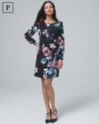 White House Black Market Petite Floral-print Shift Dress
