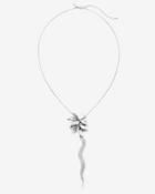 White House Black Market Women's Metal Petals Pendant Necklace
