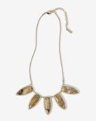 White House Black Market Women's Pave-arrow Short Necklace