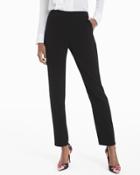 White House Black Market Women's Crepe Relaxed Ankle Pants