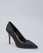 White House Black Market Olivia Embossed-leather High-heel Pumps