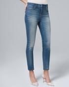 White House Black Market Women's High-rise Slim Cropped Jeans