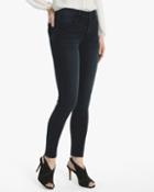 White House Black Market Women's Curvy Mid-rise Skinny Ankle Jeans
