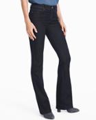 White House Black Market Women's Mid-rise Skinny Flare Jeans