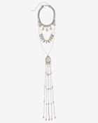 White House Black Market Women's Antiqued Convertible Necklace