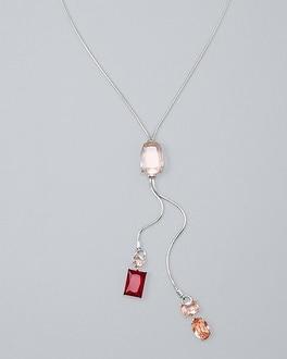 White House Black Market Bejeweled Y-necklace