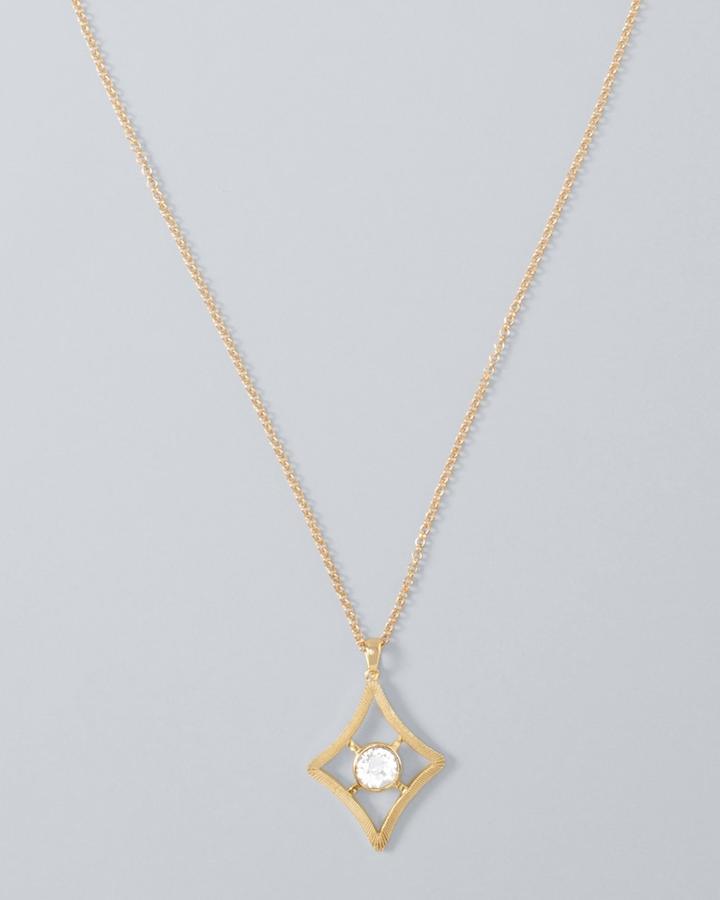 White House Black Market Women's Crystals From Swarovski Pendant Necklace