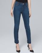 White House Black Market Women's Classic-rise Essential Slim Crop Jeans