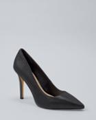 White House Black Market Women's Olivia Embossed-leather High-heel Pumps