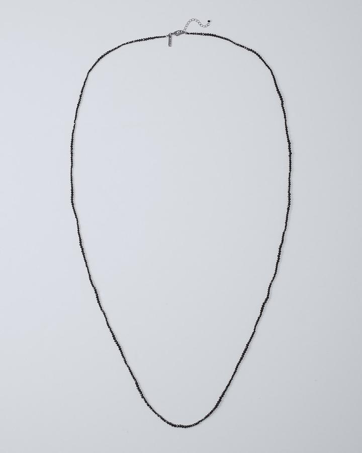 White House Black Market Women's Long Beaded Necklace