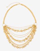 White House Black Market Women's Multi-row Short Necklace
