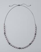 White House Black Market Women's Glass Pearl Beaded Necklace