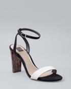 White House Black Market Women's Colorblock High-heel Sandals