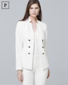 White House Black Market Women's Petite Notched-collar Suiting Jacket