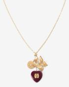 White House Black Market Heart Charm Pendant Necklace