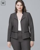White House Black Market Plus Luxe Suiting Jacket
