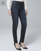 White House Black Market Women's Petite High-rise Sculpt Fit Slim Jeans
