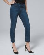 White House Black Market Classic-rise Essential Slim Crop Jeans