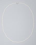 White House Black Market 54-inch Faux Pearl Necklace