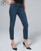 White House Black Market Petite Classic-rise Essential Slim Crop Jeans